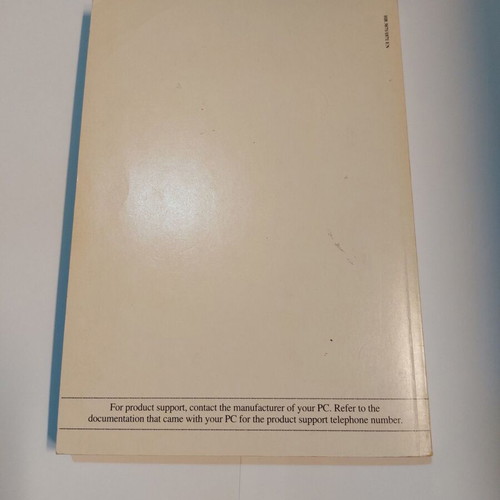 Microsoft MS-DOS User's Guide in very good condition