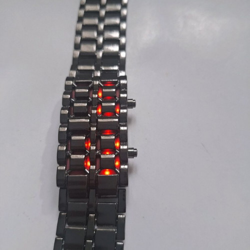 Men's metal watches used, set of 2, 21 cm strap length