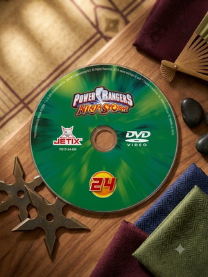 Power Rangers Ninja Storm 24 DVD used, dubbed