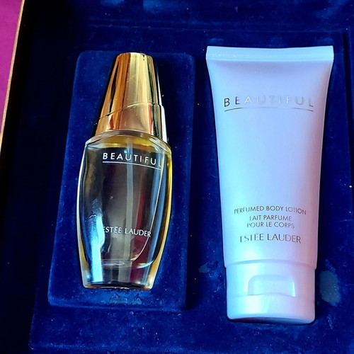 Estee Lauder Beautiful gift set used, Eau de Parfum 30 ml with body lotion