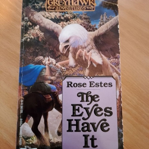 TSR Greyhawk Adventures The Eyes Have It used book