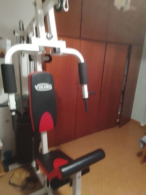 Viking Multi-Gym and Body Sculpture Adjustable Bench like new home gym set