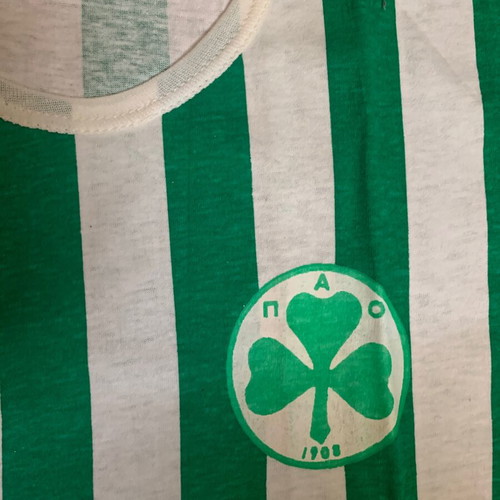 Panathinaikos 1980 kids jersey like new, Greek manufacture