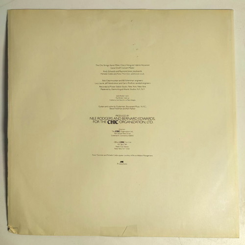 Chic Risqué vinyl like new, 1979, R&B / Soul