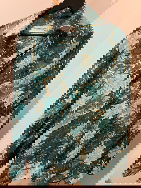 Vassia Kostara kintsugi shirt