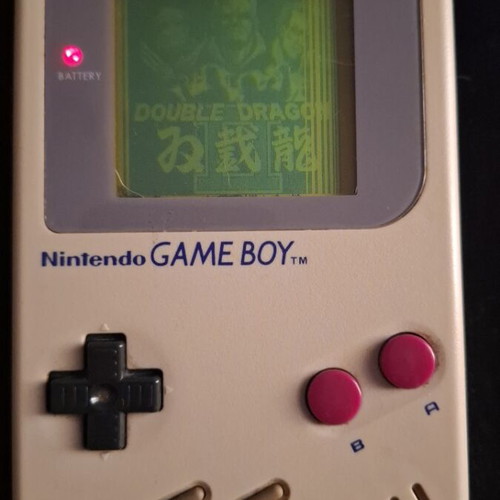 Nintendo Game Boy console with games