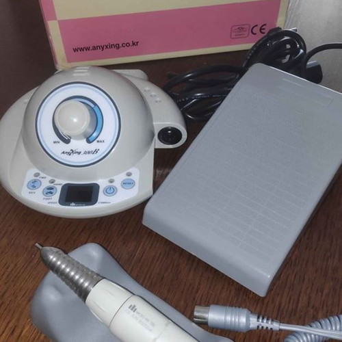 Anyxing 300B professional manicure-pedicure drill and NX100C pen new, ivory