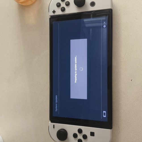 Nintendo Switch OLED 2025 like new with case and game