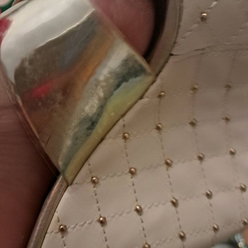 Mules platform Fred like new, gold color, size 36