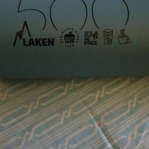 Laken 500ml stainless steel thermos, BPA free