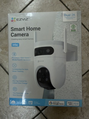 Ezviz IP διπλή κάμερα παρακολούθησης Wi-Fi 3+3MP αδιάβροχη με φακό 2.8mm