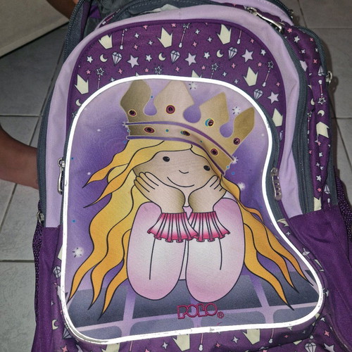 Polo School Backpack for Primary with Wheels Like New