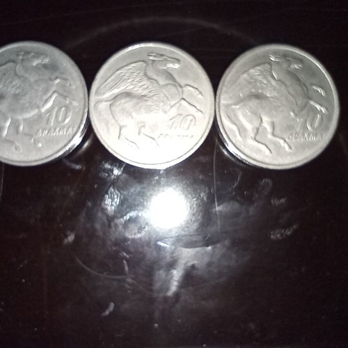10 Drachmae 1973 in good condition