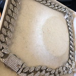 Iced Out Necklace Used