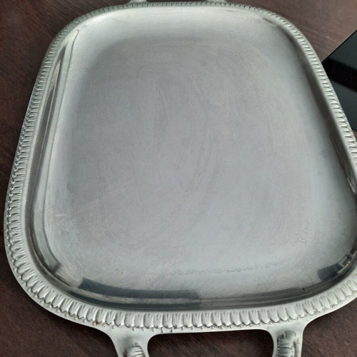 Stainless Steel Serving Tray used