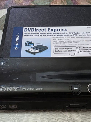 Sony VRD-P1 DVDirect Express DVD Writer μεταχειρισμένο για Handycam Camcorder