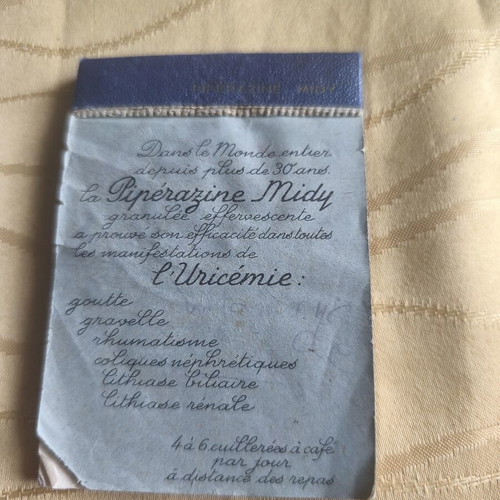 Piperazine Midy Advertising Brochure 1920-1930 used