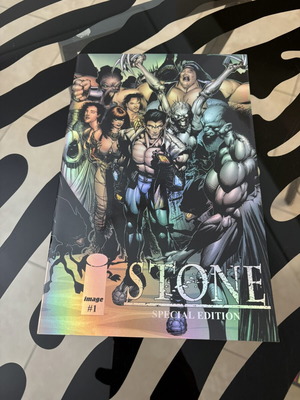 STONE Special Edition #1 κόμικ με foil παραλλαγή πανοραμικού εξωφύλλου NM/M