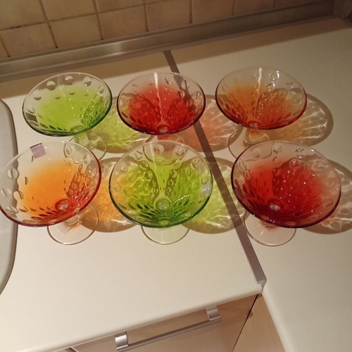 Leonardo glass ice cream bowls new