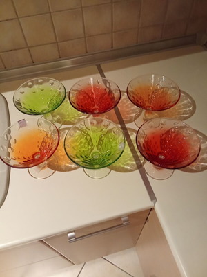 Leonardo glass ice cream bowls new