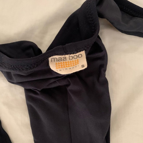 Maa Boo Brazilian black bikini bottom like new, Brazilian cut