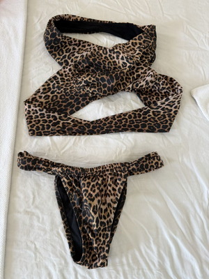 Vassia Kostara bikini set like new, brown, sizes S and M