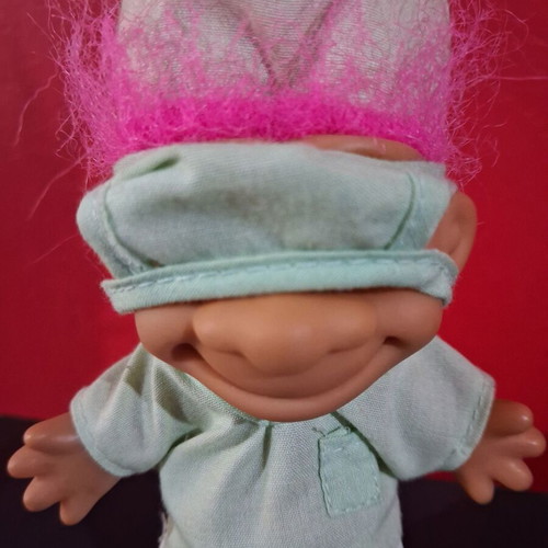 Vintage Troll Surgeon doll like new from 1991-1992 by Russ Berrie