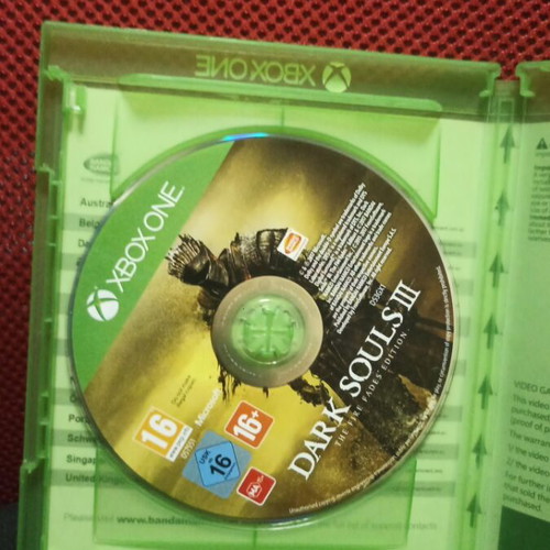 Dark Souls 3 Fire Fades Edition Game of the Year used for Xbox One