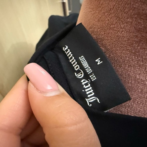 Μπλουζάκι Juicy Couture μέγεθος M σαν καινούργιο, μαύρο με στρας