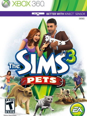 The Sims 3 Pets Xbox 360 like new