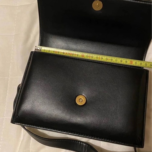 Zara black crossbody shoulder bag