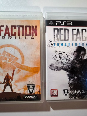Red Faction Collection PS3 game: Guerrilla & Armageddon