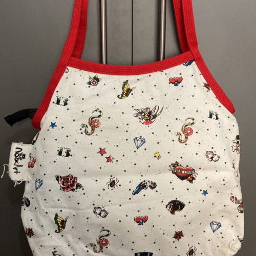 Fabric shoulder bag like new