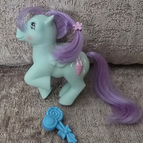 My Little Pony Peppermint Crunch figure from Sundae Best 1987