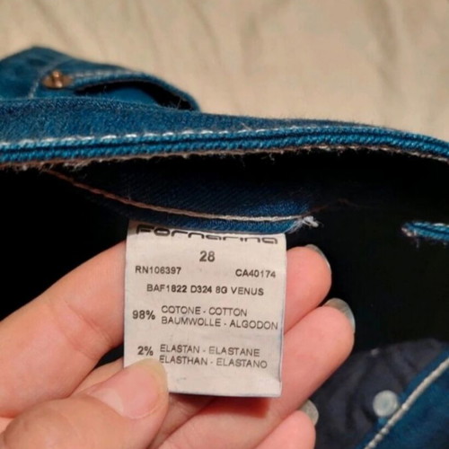 Fornarina jeans for small, like new, blue