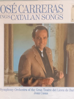 Jose Carreras Sings Catalan Songs CD used, classical