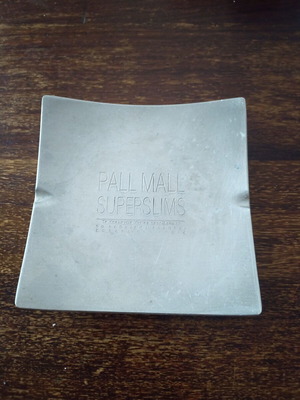 Pall Mall metal ashtray
