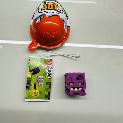 Kinder Joy Minecraft Cube new