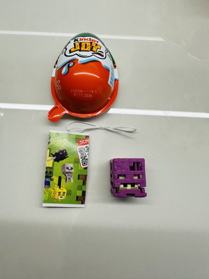 Kinder Joy Minecraft Cube new