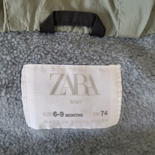 Zara sleeveless jacket for 6-9 months baby