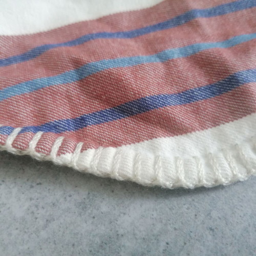 Retro cotton vest used, colorful, size M-L by Marks & Spencer
