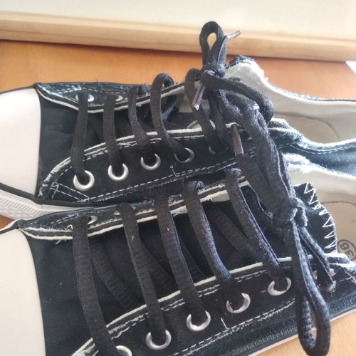 Goldstar sneakers used, black, size 36