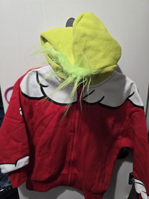 Ζακέτα Grinch Sinsay σαν καινούργιο, κόκκινη, μέγεθος 104cm