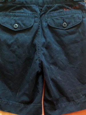 Polo βερμούδα παιδική νούμερο 6 σε άριστη κατάσταση, μπλε σκούρο