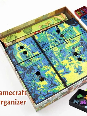 Flamecraft Board Game Organizer new, 3D printed insert