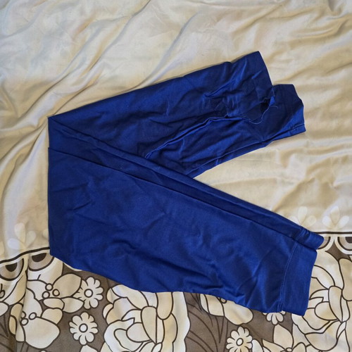 Bodymove kids leggings like new, blue, ages 10-11