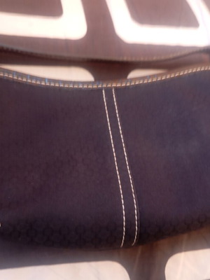 Nine West shoulder bag black used with interior marks