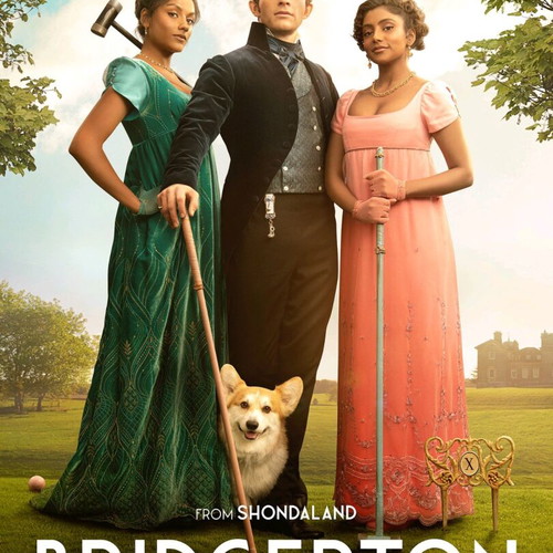 Bridgerton poster like new