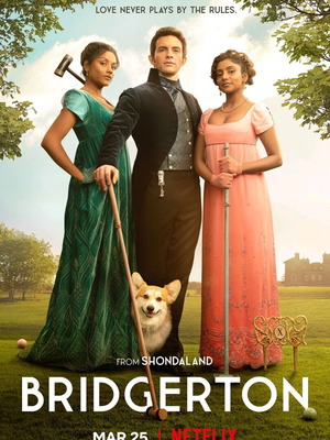 Bridgerton poster like new