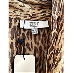  zini boutique 100% silk dress size 38